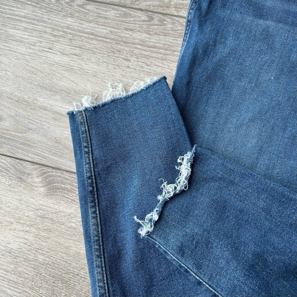 Everlane The Vintage Skinny Ankle Jeans Button Fly Raw Hem - Picture 12 of 16